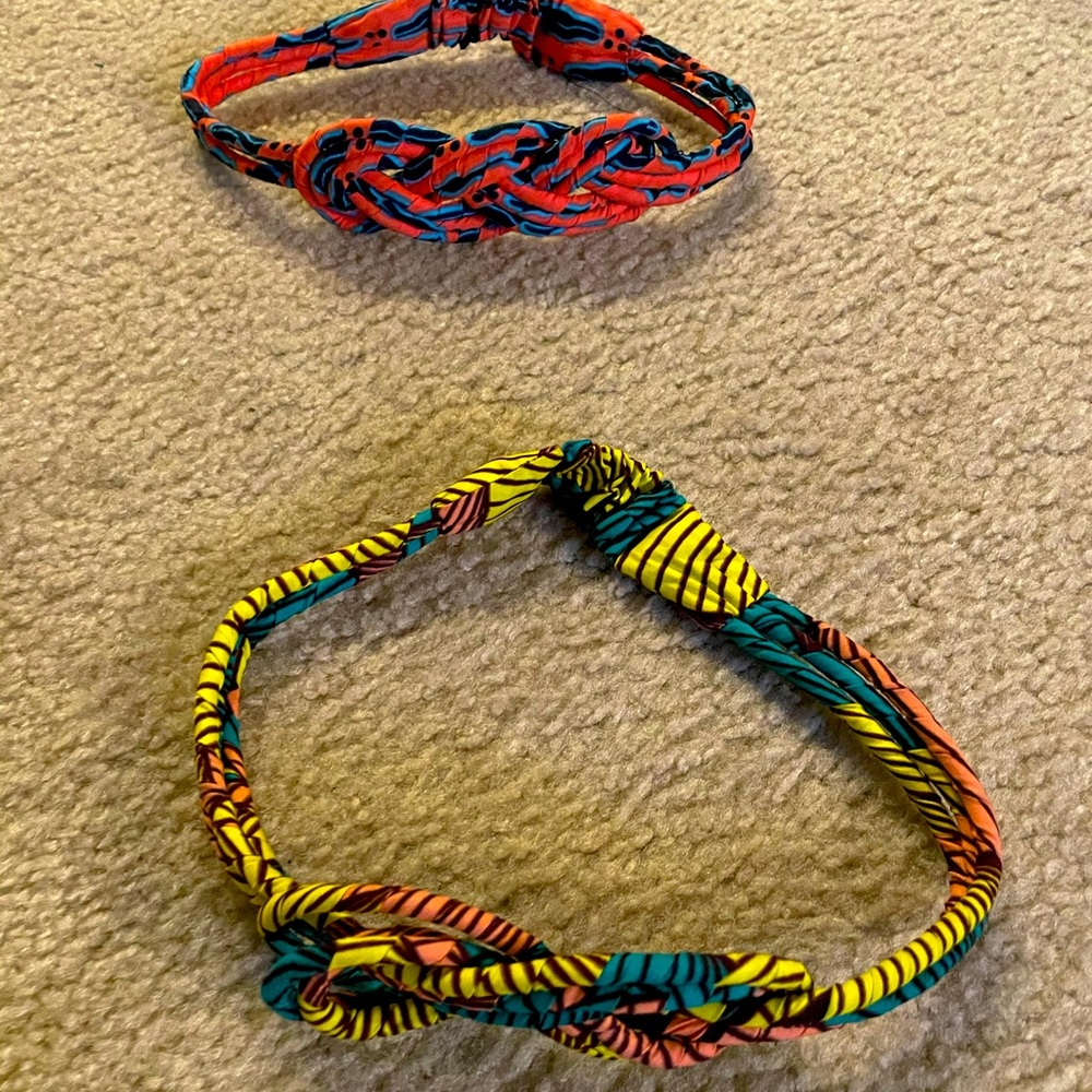 African print headband